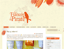 Tablet Screenshot of fianceedupirate.fr